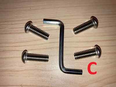Gullet Bar Schraube Ersatz Kit passt GFS XCH PDS Pessoa Anky Hester Sattel