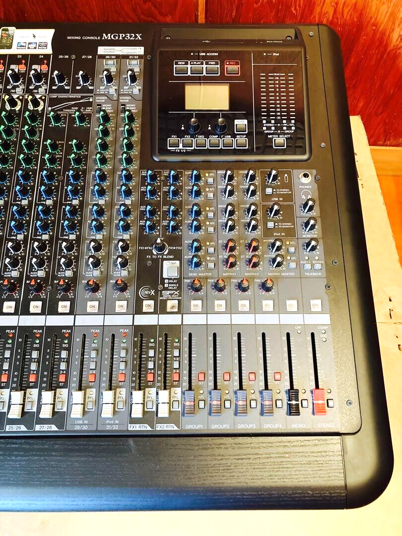 NEW YAMAHA MGP32X Series 32-Channel Premium Mixing Console Analog