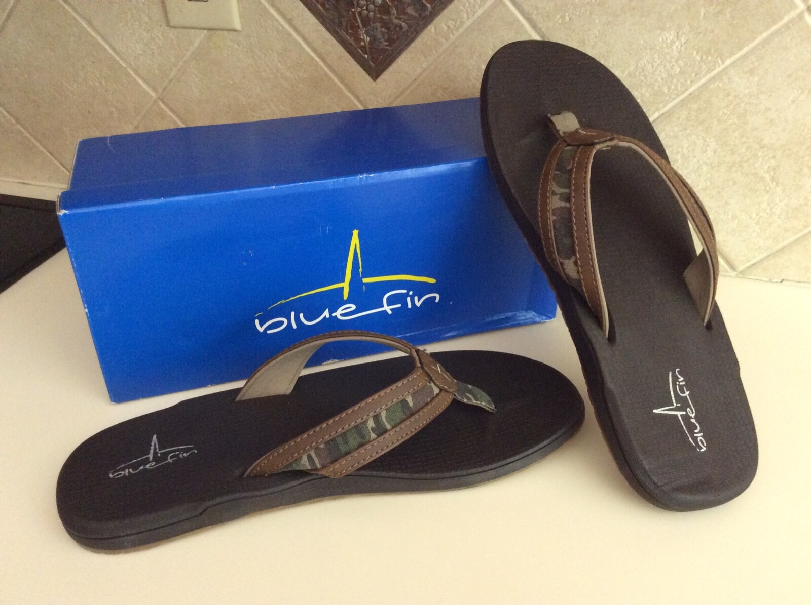 Sz 13M Camouflage Flip Flop Sandals | eBay
