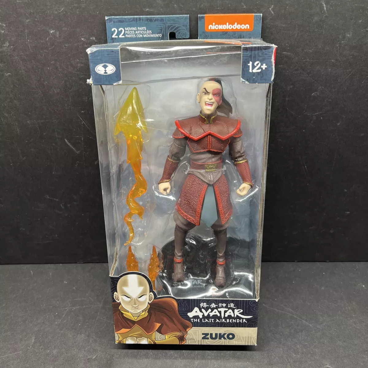  Avatar: The Last Airbender Prince Zuko 7 Action Figure with  Accessories : McFarlane The Last Airbender: Everything Else