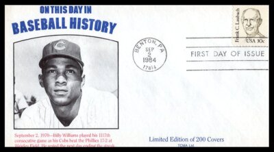 wambach様 US FDC # 1864 30c Frank C. Laubach TCMA BASEBALL 1984, 9p6794 | eBay