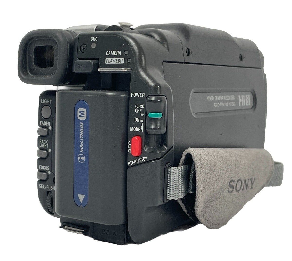 Sony CCD-TRV138 Hi8 8mm Video Camera Camcorder TESTED FOR