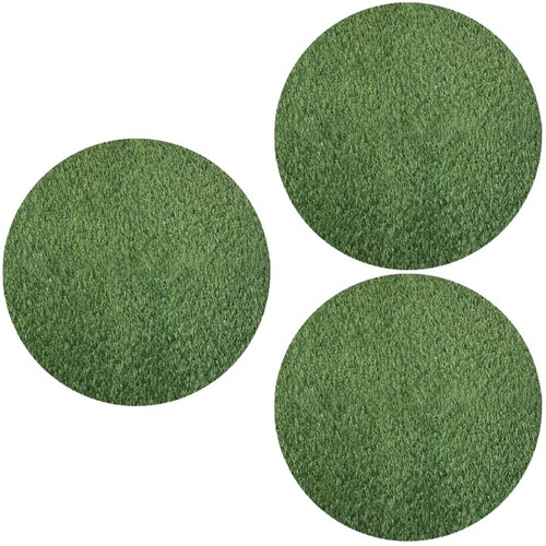 Set of 3 Grasmatte Kunstrasen Tischdeko Tischdekorationsgrasmatte