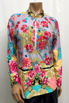 $178 NWT Johnny Was California Women's Japer Surf Shirt - 3X - OL77280724