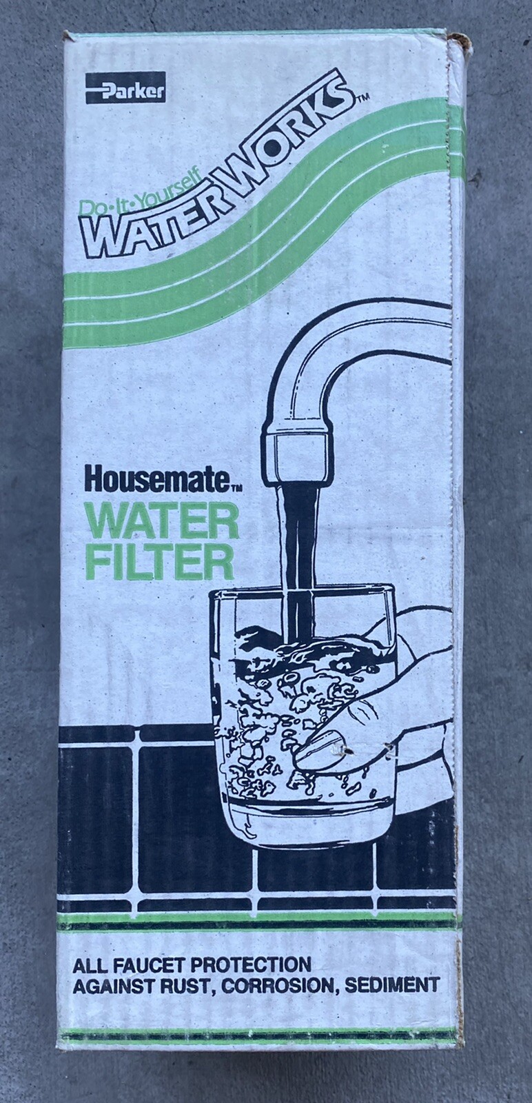 Parker housemate whole house water filter 3/4&rdquo; waterworks