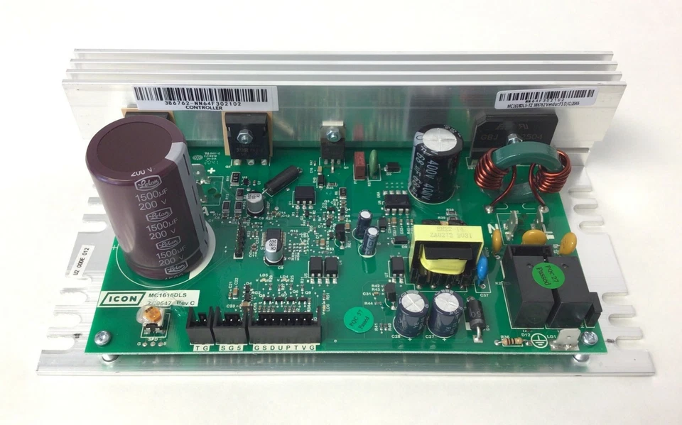 Controlador de placa controladora de motor inferior cinta de correr Gold's Gym Proform 390296 Foto 2 de 3