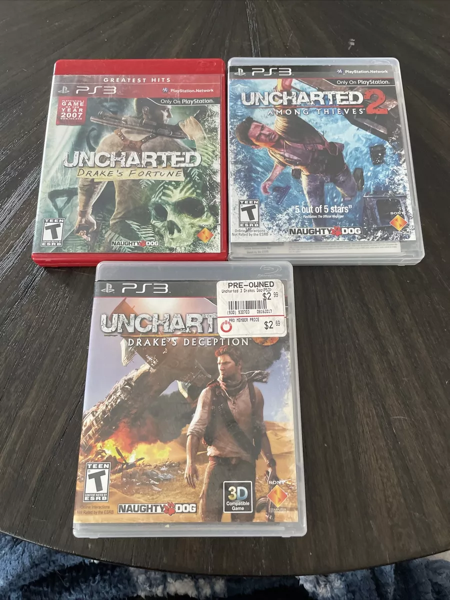  Uncharted: Drake's Fortune (Playstation 3) : Video Games