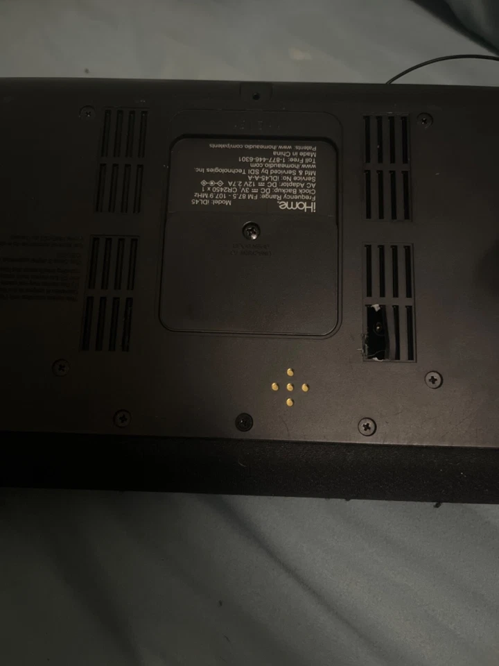 ihome docking station despertador Foto 3 de 3