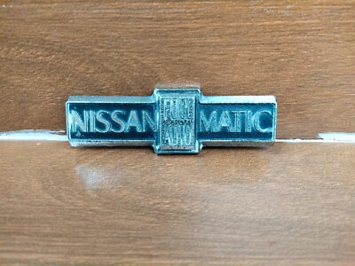 NISSAN FULL AUTOMATIC Vintage Rear Emblem Badge fit Nissan Cedric Gloria 120Y