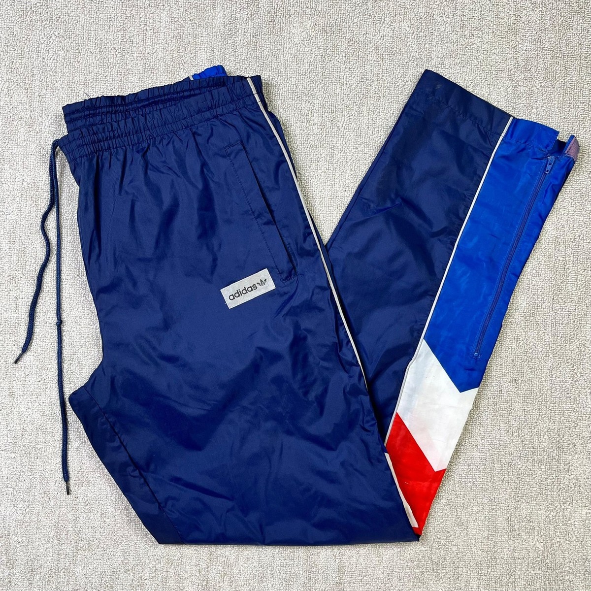 Adidas Original Tracksuit Bottoms Track Pants Joggers Windbreaker