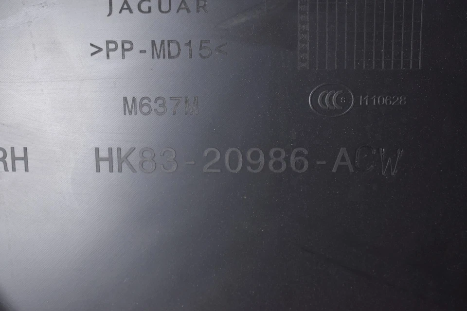 2017-2020 JAGUAR F-PACE REAR Right Door Trim Panel Black HK83-20986-AC - Image 4 of 4