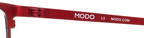 MODO 4222 DBURG Dark Burgundy Womens Rectangle Eyeglasses 51-16-138 B:34 - Picture 12 of 16