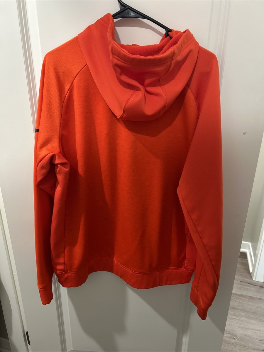 Nike THERMAL-FIT ジャケット　グリーン オレンジ Lサイズ Nike THERMAL-FIT ジャケット グリーン オレンジ Lサイズ KD