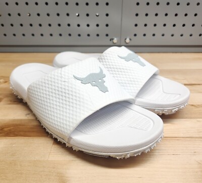 Under Armour UA Project Rock Brahma Bull Slides Sandals  display picture 1