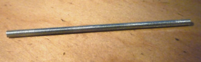 M8 (8 mm) BZP Gewindestange (Bolzen) LINKSGEWINDE 1er oder 2er Pack