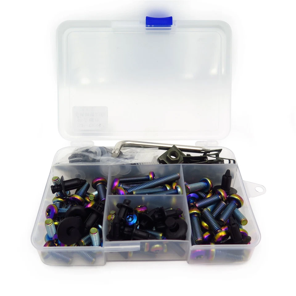 Perno de carenado exterior hexagonal de acero inoxidable tuerca de tornillo para HYOSUNG MODELO GT250R Foto 4 de 4