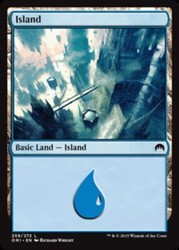 Island (259) Foil Magic Origins MTG