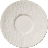 Villeroy & Boch Manufacture Rock Blanc Mokkauntertasse / Espressountertasse 12Cm