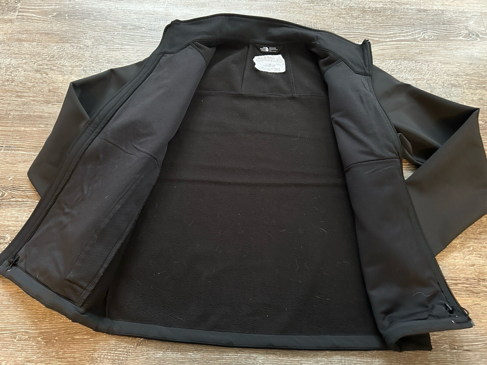 North Face Jacket Medium Windwall Softshell Fleec… - image 4