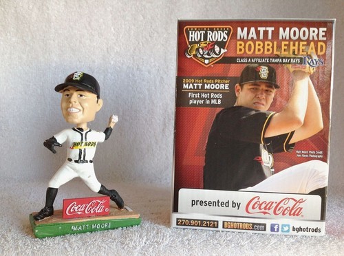 Matt Moore Bowling Green Hot Rods SGA 2012 Bobble Bobblehead