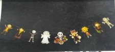 Halloween 9' Garland Paper Banner Monsters Party Decorations Props wall hanging