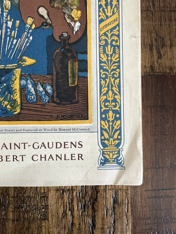 The Mentor Magazine June 1927 Pyle Saint-Gaudens Parrish Chanler Vol 15 Number 9 - Image 2 of 4