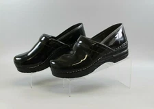 DANSKO PROFESSIONAL BLACK PATENT LEATHER CLOGS WOMENS SZ 8