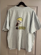 Vintage Calvin & Hobbs Style Y2K Pee On Imports Buy American USA MADE Shirt XXL