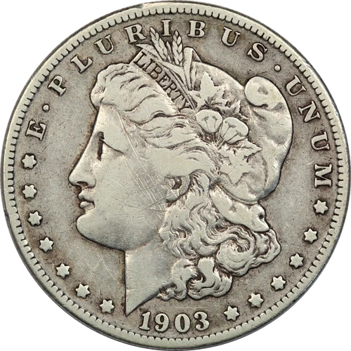 1903-S Morgan Silver Dollar $1, Very Fine VF