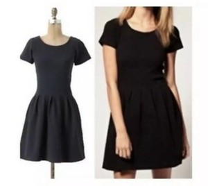 anthropologie black dress