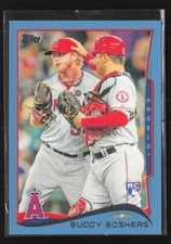 2014 Topps #34 Buddy Boshers Blue Los Angeles Angels (V)