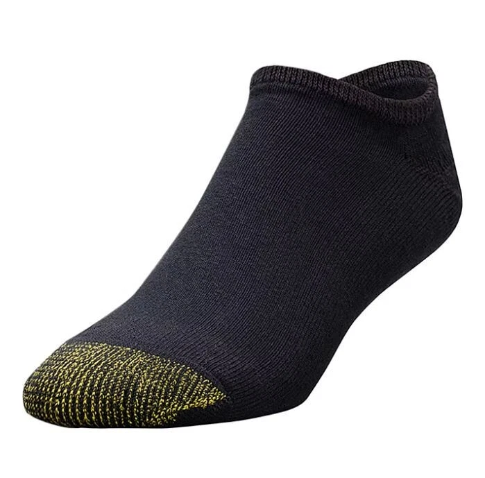 Puntera Dorada Atlético Deportivo 6 Pares No Show Calcetines Hombre Zapato Talla 6-12.5 Foto 2 de 2