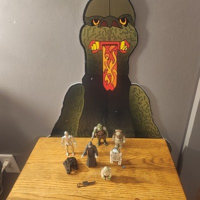 Vintage Star Wars Action Figures Lot Of 6 Kenner R2-d2 Yoda c3po Imperial Ewok 
