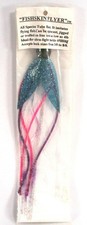 Area Rule Engineering Rare Fishskin Flyer Hand-Crafted Lure-Blue - 11"- New/Pkg.