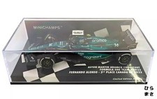 1/43 Scale Aston Martin F1 AMR23 Fernando Alonso Canada GP 2023 2nd Place