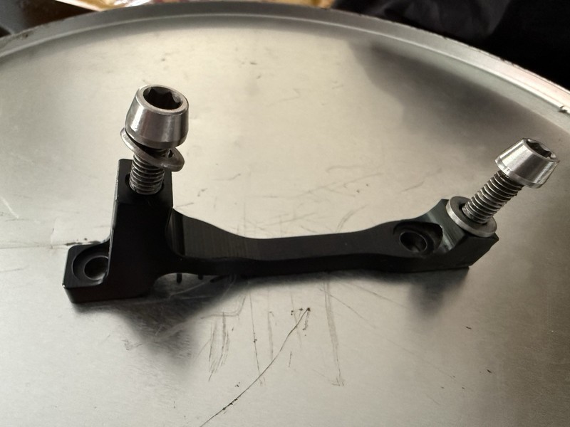 Hope Disc Brake Mount H 203mm Front Post Mount Rear 183 Black Tech 3/4 V4 E4 GR4