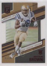 2022 Donruss Elite Rookies Aspirations Die-Cut /24 Brittain Brown #182 Rookie RC