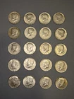 One Roll 1966 & 1968 Kennedy 40 Percent Silver Half Dollars Nice Shape 20 Coins