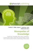Frederic P. Miller (U. A.) | Monopolies Of Knowledge | Taschenbuch | Englisch