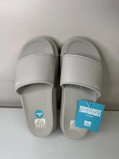 Women’s Reef Cushion Bondi Bay Flip Flops Slides Sandals New With Tags Size 8