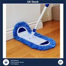 Flexible Microfiber Floor Duster Wet Dry Wood Tile Skirting Board 40cm x 12cm