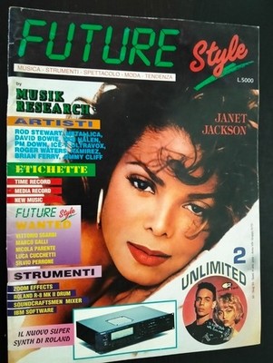 Future Style 55 1993 Janet Jackson Metallica David Bowie Brian Ferry Cher