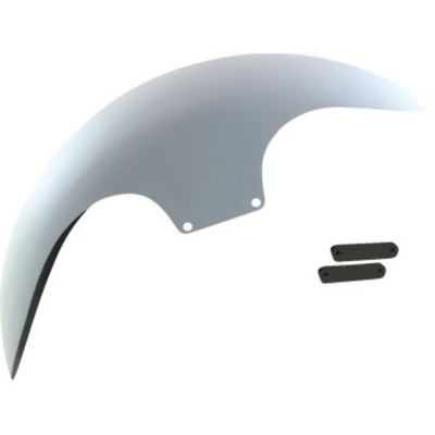 PAUL YAFFE BAGGER NATION PYO:CAFE-19-14L-B-C Cafe Front Fender 19'' Black Adaptor