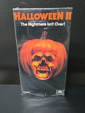 Halloween 2 Vhs 1990 Release W/Shrink EX MCA/Universal Watermarks RARE