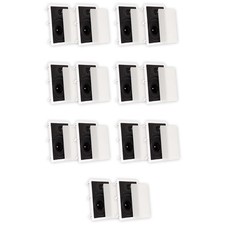 Theater Solutions TS80W Flush Mount Speakers with 8" Woofers In Wall 7 Pairs