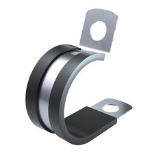 3/4 Inch Cable Clamp - 20 Pack Stainless Steel Wire Clamp, 3/4"(20MM), Silver