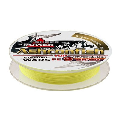 Ashconfish Fishing Line X4 150M Solid Color Multicolor 4-Ply Braid [Sizes 0.4 T_