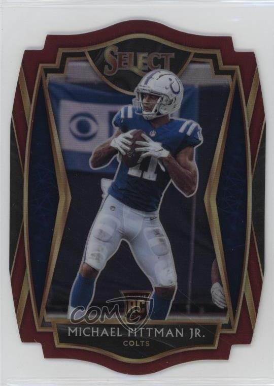 2020 Panini Select Premier Level Maroon Prizm Die-Cut Michael Pittman Jr 1k78