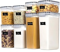 Vorratsdosen Set 8 StüCk Bpa-Frei Luftdicht Aufbewahrungsbox FüR KüChe 1,5L-2L