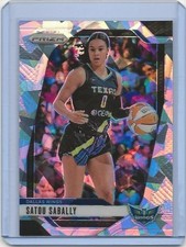 2024 Panini Prizm Ice Prizm Satou Sabally WNBA #43 Dallas Wings
